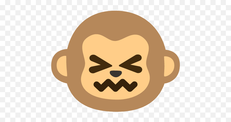 Pensive Monkey Emoji Discord,Confounded Emoji