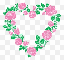 Clipart Border Pink Rose Clipart Border Pink Rose Emoji,Heart Emoji Border