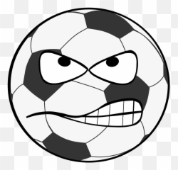 Football Clip Art Smiley - Free Image On Pixabay Soccer Ball Face Clip Art Emoji,Football Emoji