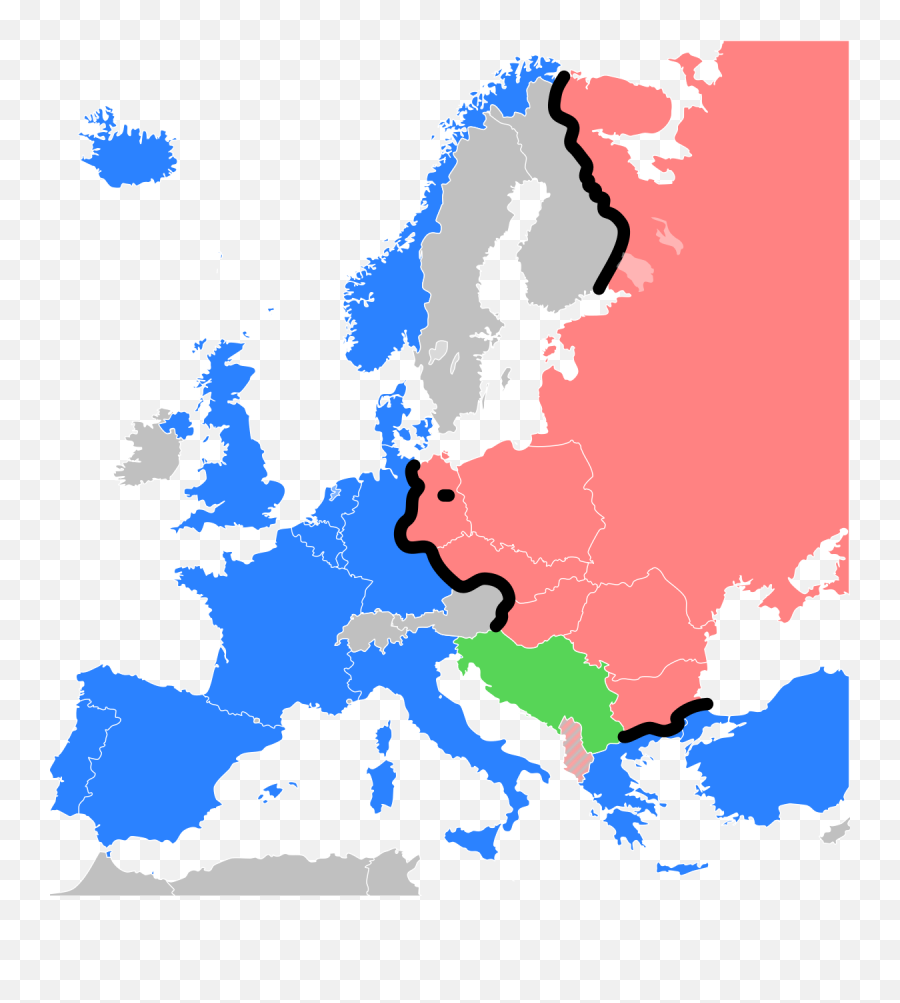 What Did The Iron Curtain Refer To - Cold War Blocs Emoji,Guess The Emoji Level 35answers