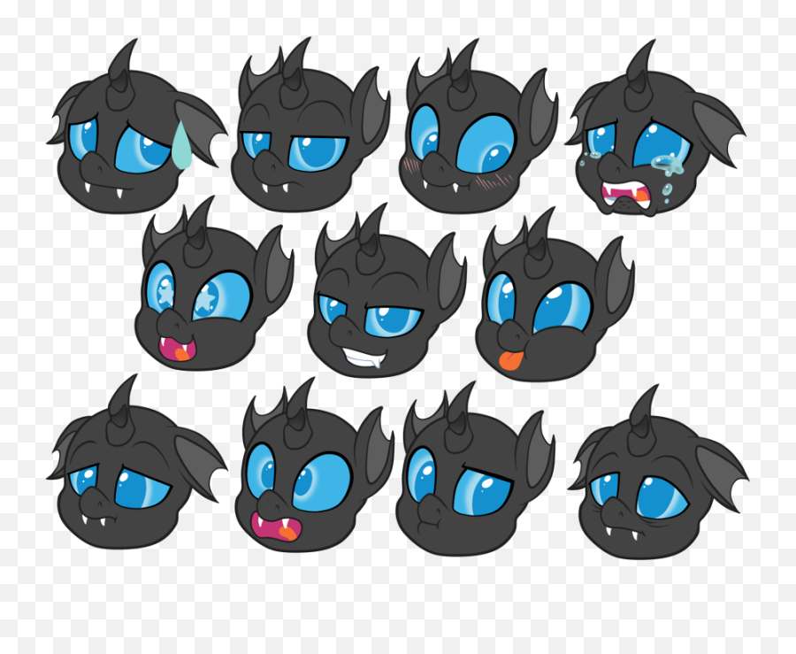 Download Breioom Blushing Changeling - Chibi Emotion Png Emoji,Free Emotion Downloads
