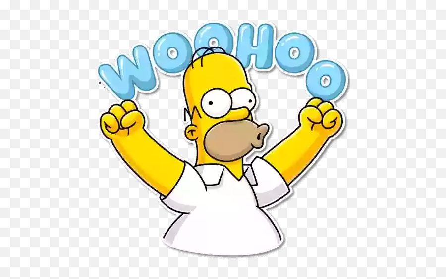 Homer Simpson Stickers For Whatsapp And Signal Makeprivacystick - Homer Simpsons Transparent Png Emoji,How To Make Homer Simpson Emoticons