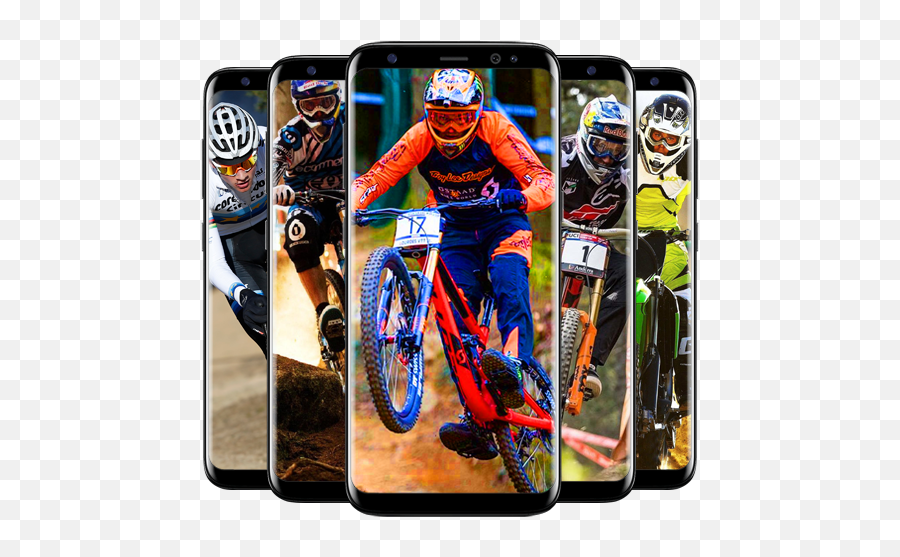 Mtb Downhill Wallpaper - Fond Ecran Vtt Dh Emoji,Mountain Bike Emoji