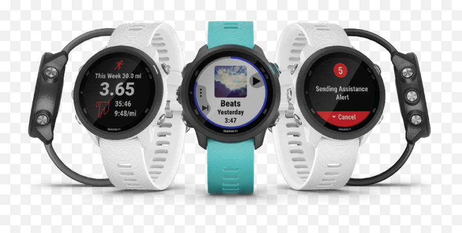 Garmin Forerunner 245 Music Gps Smartwatch White 010 - 0212031 Garmin Forerunner 245 Roxo Emoji,Emotion Gray Silicone Smartwatch