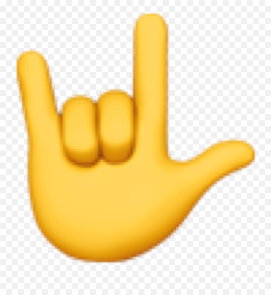 Rock - Love You Hand Emoji,Shaka Emoji