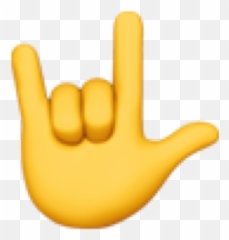 Rock - Love You Hand Emoji,Shaka Emoji