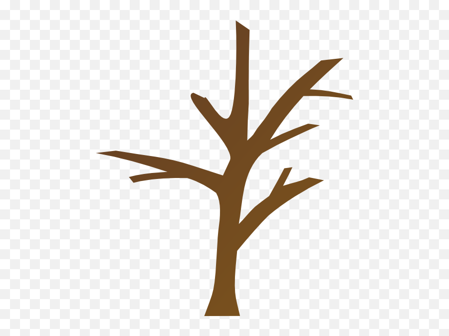 Trunk Tree Branch Clip Art - Bare Cliparts Png Download Tree Clipart No Leaves Emoji,Facebook Thistle Emoji