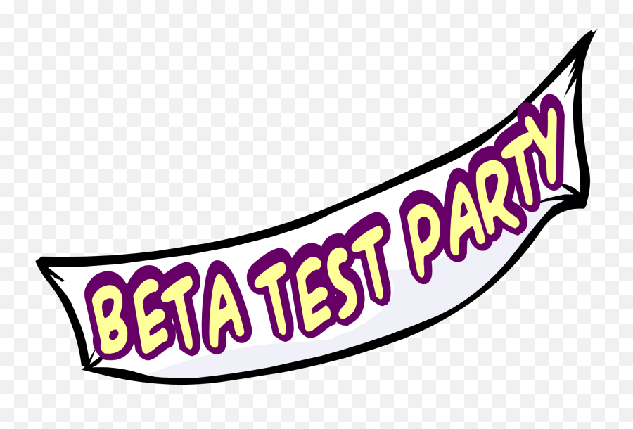 Beta Test Party - Club Penguin Beta Test Party Emoji,Battlenet Beta Emojis