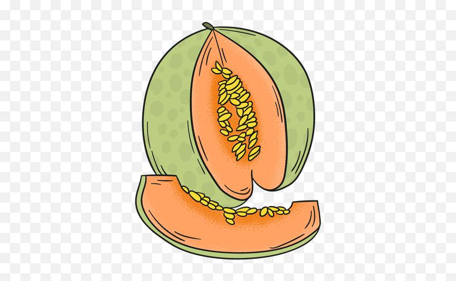 Melon Detailed Fruit - Imagenes Animadas De Melon Emoji,Cantelope Emoticon