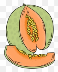 Melon Detailed Fruit - Imagenes Animadas De Melon Emoji,Cantelope Emoticon