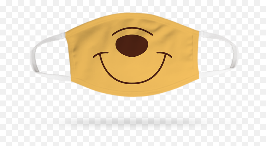 Winnie - Thepooh Printed 2 Layered Protective Mask Pack Of 3 Recurtexstyles F Bosch Emoji,Put On Shades Emoticon