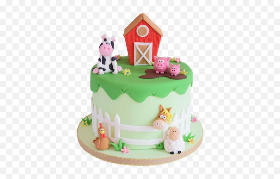 Search - Tag Birthday Cakes For Girl Birthday Cake Farm Animal Theme Emoji,How To Make A Cake Emoticon