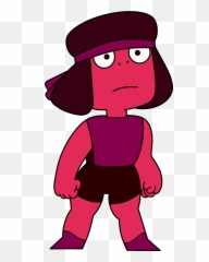 Pin - Steven Universe Ruby Crystal Gems Emoji,Indside Out Emotions Gem Fusion