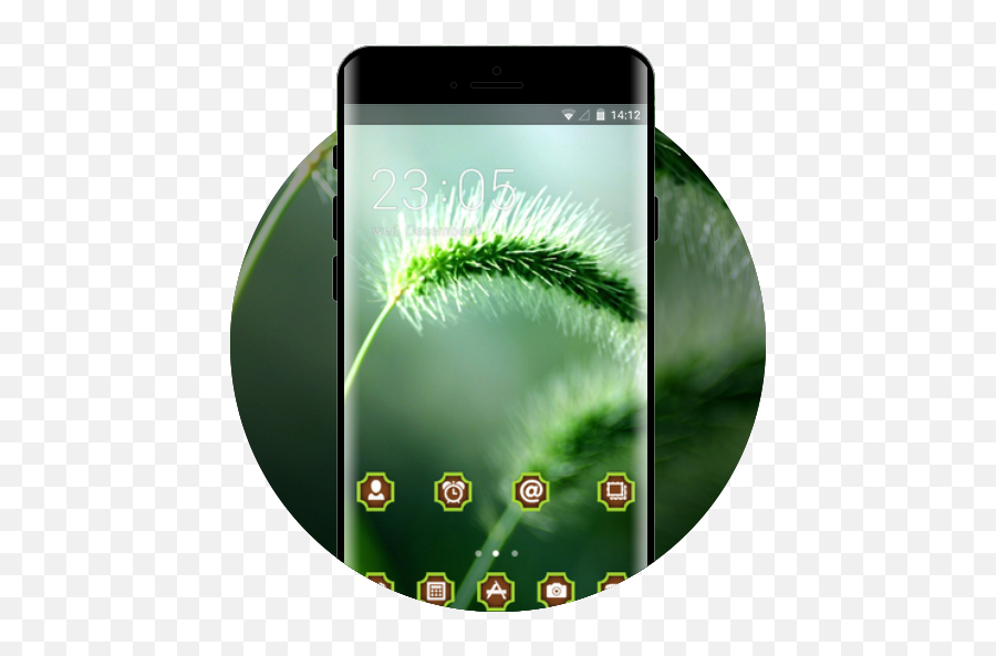 Emotion Theme Wallpaper Plant Grass - Wallpaper Emoji,Emotion From Grass