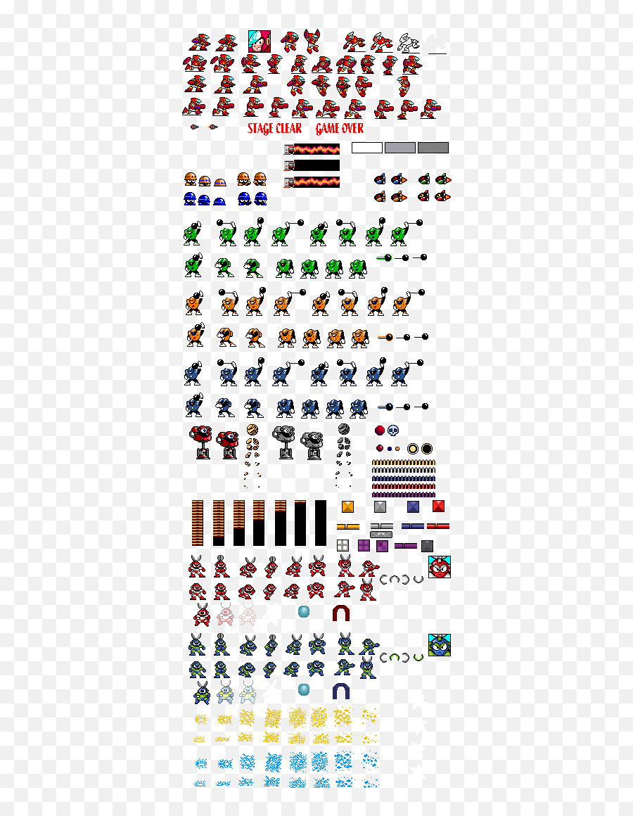 Index Of Mvc2picturesmegamanmegaman - Marvel Vs Capcom 2 Sprites Font Emoji,Servbot Emoticons