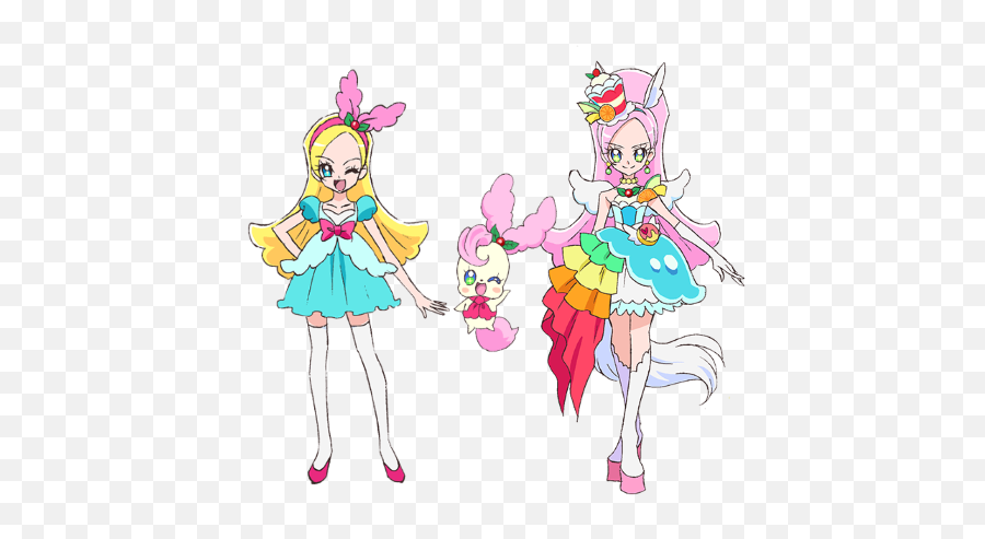 A La Mode - Miracle Collection Cure Parfait Kira Kira Precure A La Mode Emoji,Fairies Of Emotion