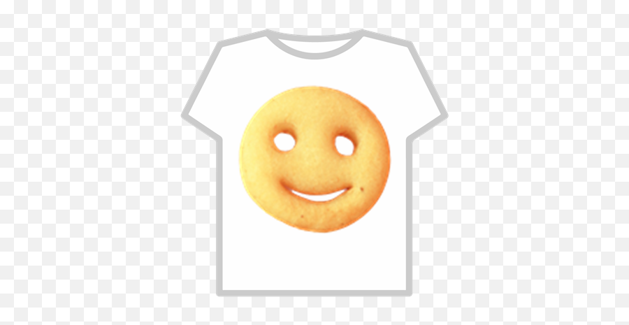 Smiley French Fry - T Shirt Roblox Blackpink Emoji,Boblox Emoticon