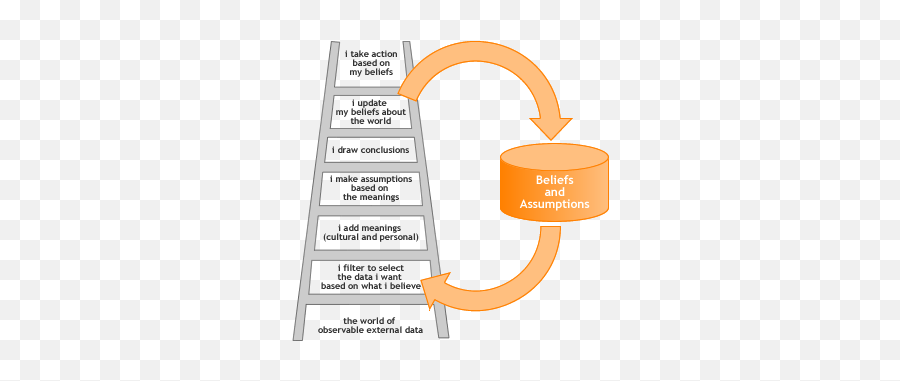 Climbing The Ladder Of Inference - Conflict Resolution Ladder Of Inference Emoji,Geneva Emotion Wheel