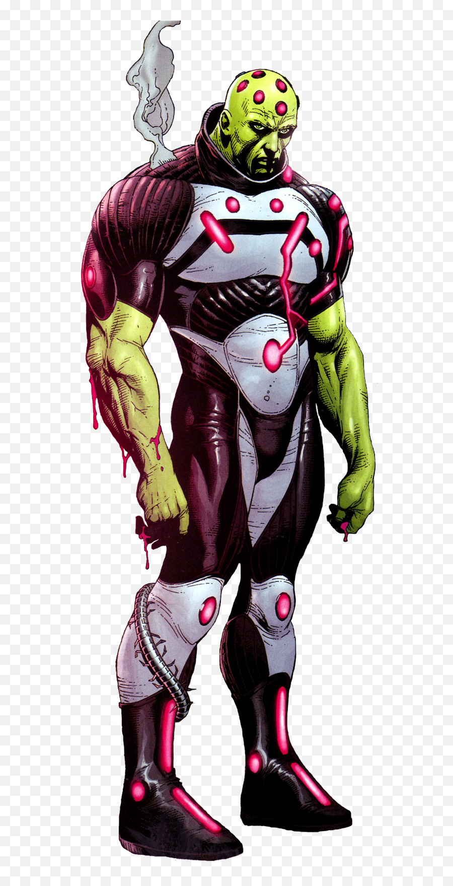 Marvel And Dc Universe - Brainiac Superman Emoji,Never Let Your Emotions Overpower Your Intelligence