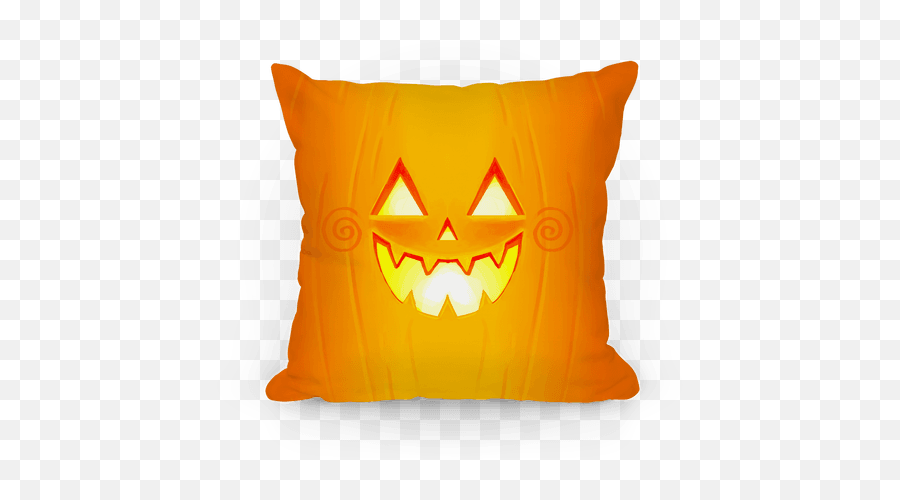 Jack - Olantern Pillows Lookhuman Black Throw Pillow Transparent Emoji,Smiley Emoticon Jack O Lantern