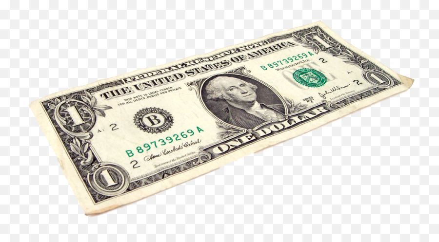 One Dollar Bill - One Dollar Bill Transparent Gif Emoji,100 Dollars Bill Emojis