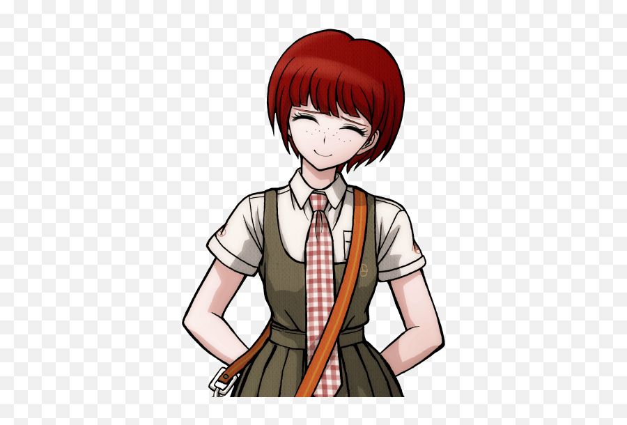 Big Dangan Brother - Summary Danganroleplay Mahiru Sprites Full Body Emoji,Redhead 