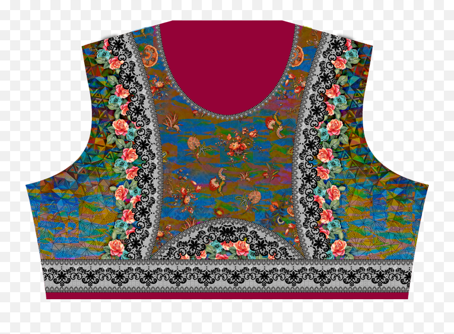 Skirt Front 2593 Textile Design - Sleeveless Emoji,Emoji Shirt And Skirt