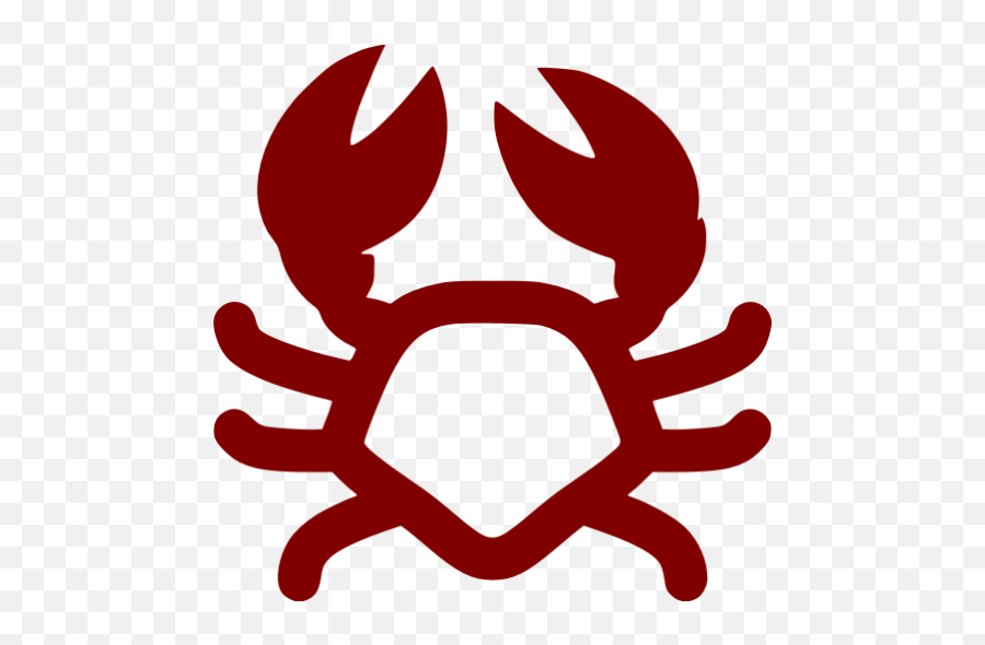 Maroon Crab Icon - Upton Park Tube Station Emoji,Scuttle Crab Emoticon