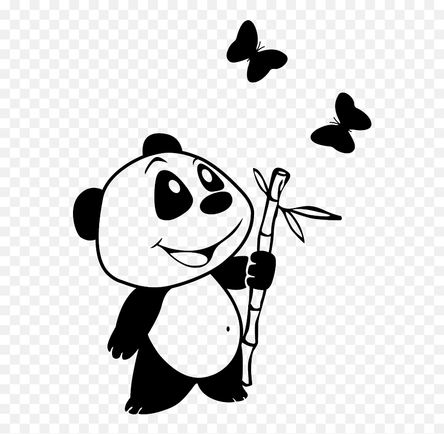 Penda Sticker - Clip Art Library Emoji,Oso Panda Facebook Emoticon