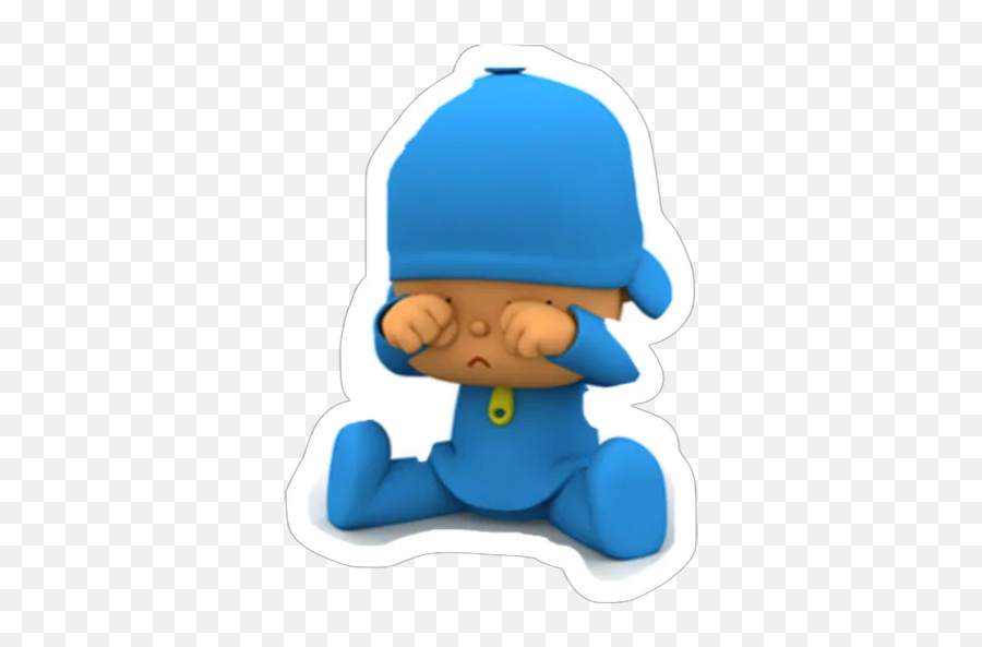 Sticker Maker - Pocoyo Stickers Emoji,Emojis De Enojado Triste