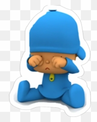 Sticker Maker - Pocoyo Stickers Emoji,Emojis De Enojado Triste