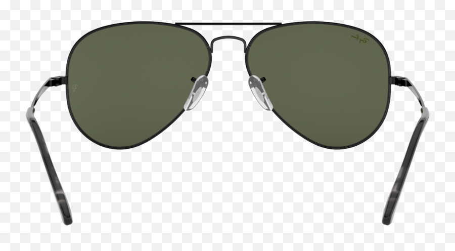 Ray - Ban Aviator Metal Ii Black G15 Rb3689 914831 6214 Large Emoji,Sunglasses To Hide Emotions