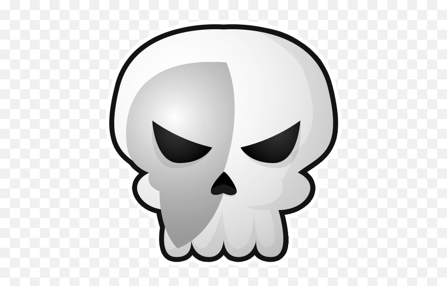 Skull Emoji By Marcossoft - Sticker Maker For Whatsapp,Dead Emoji