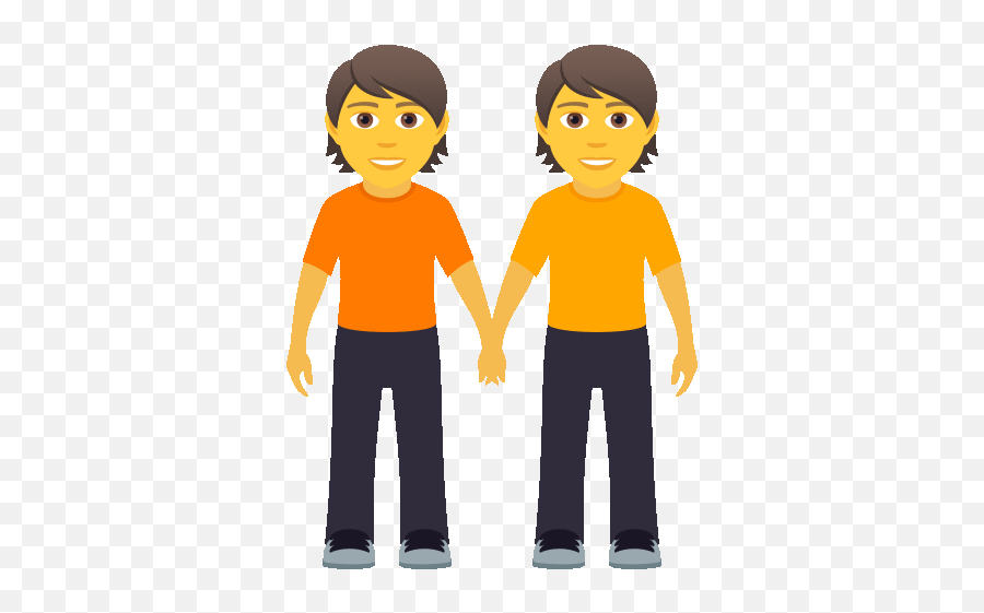 People Holding Hands Joypixels Sticker - People Holding Emoji,Standing Emoji