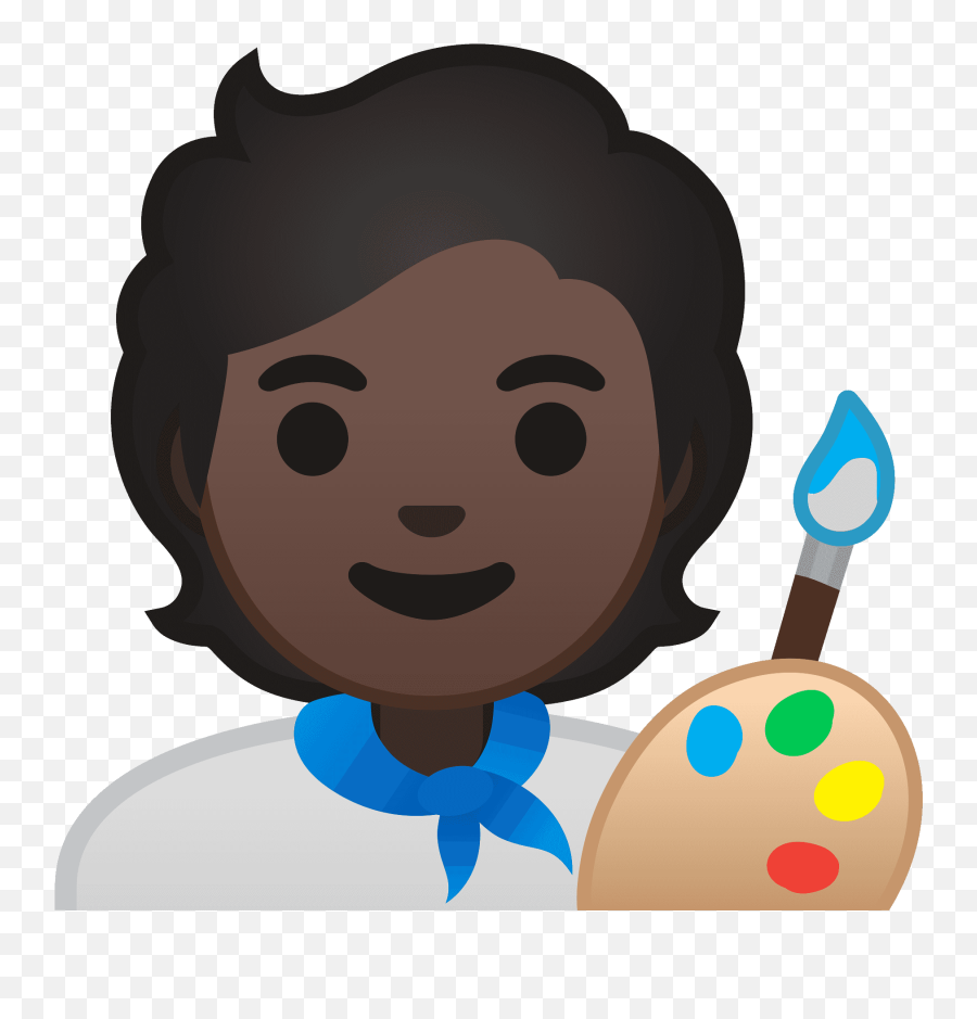 Artist Emoji Clipart Free Download Transparent Png Creazilla,Artwork Emoji