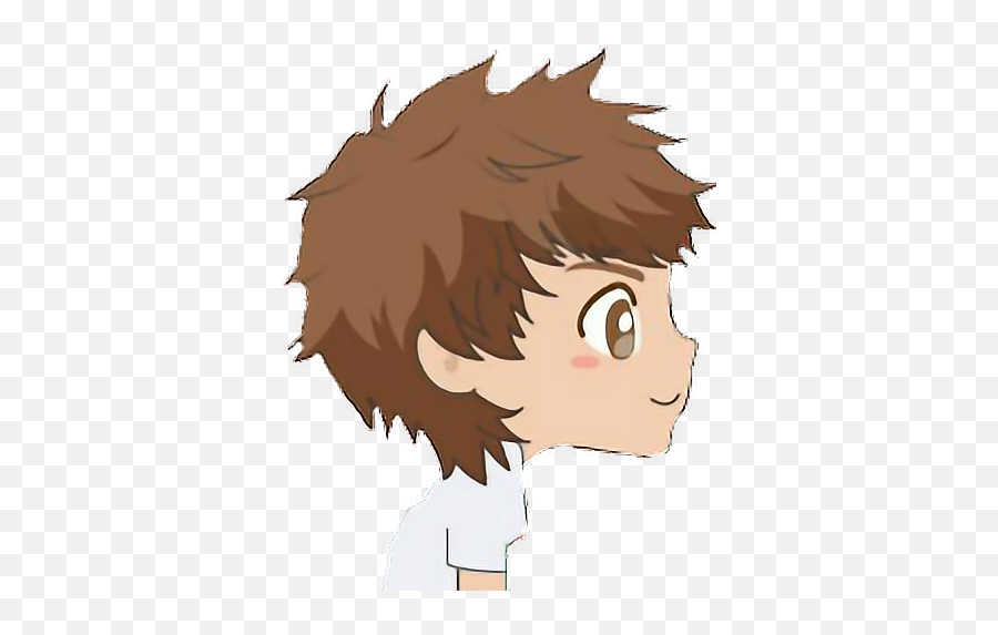 Cartoon Webtoon Cute Boy Sticker - For Adult Emoji,Emotions Comic