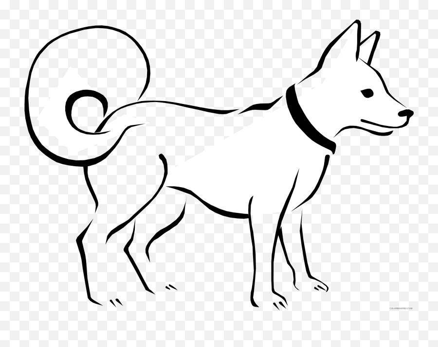 Black And White Dog Coloring Pages Dog Black And Printable - Dog Image Clip Art Black And White Emoji,Dog Lightning Emoji