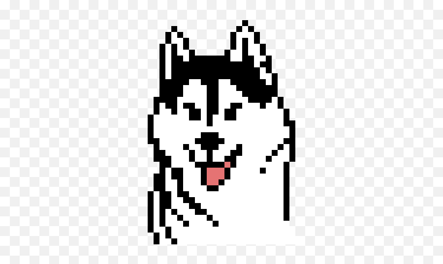 Random Image From User - Pixel Art Of Wolf Clipart Full Pixel Art Der Wolf Emoji,Wolf Emoji Art