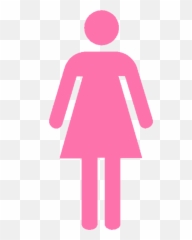 Female Stick Figure Png - Girl Bathroom Sign Emoji,Girls Emoji Bathrobe
