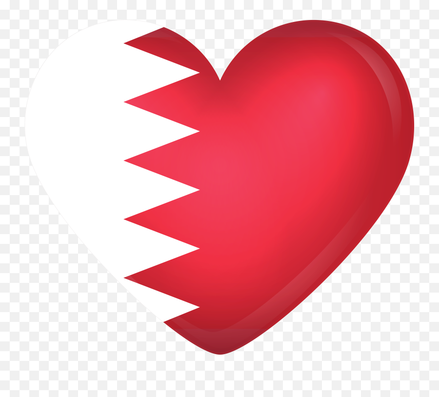 Symbol Bahrain Flag Images - Bahrain Flag Heart Png Emoji,Bajan Flag Emoji