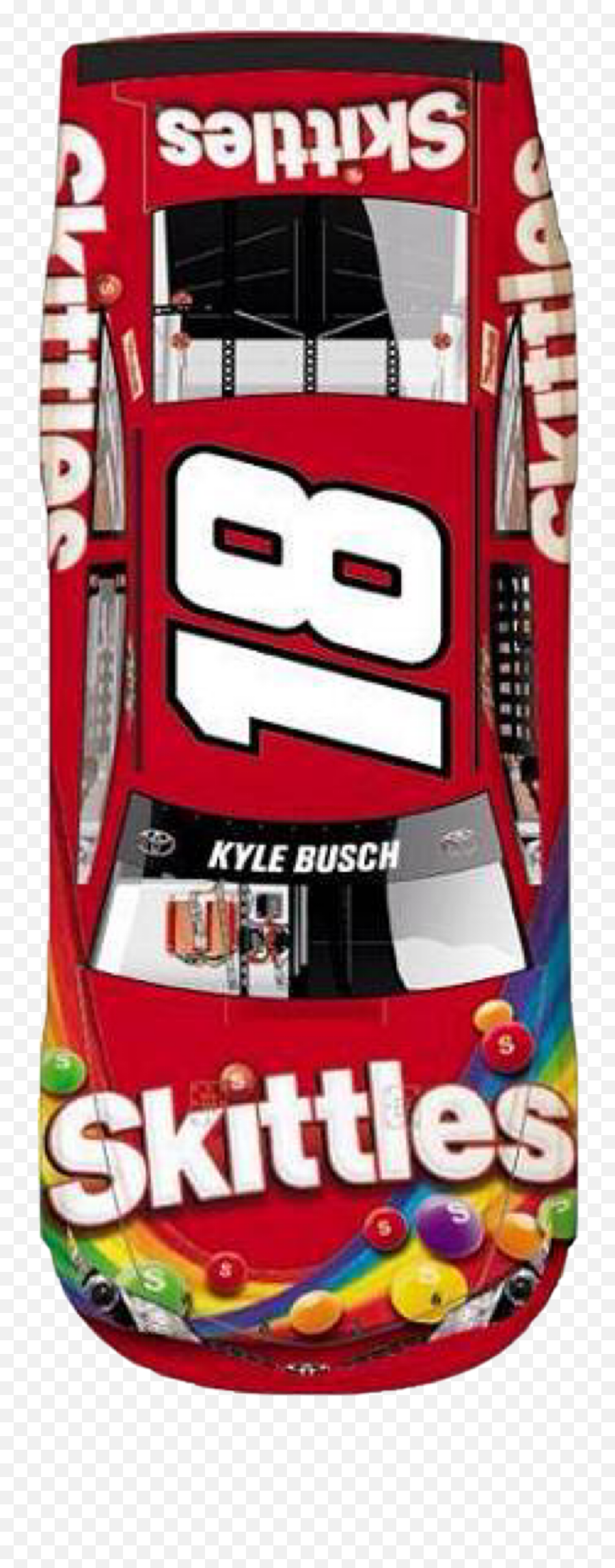 Nascar 18 Kylebusch Skittles Red - Skittles Emoji,Kyle Busch Emoji