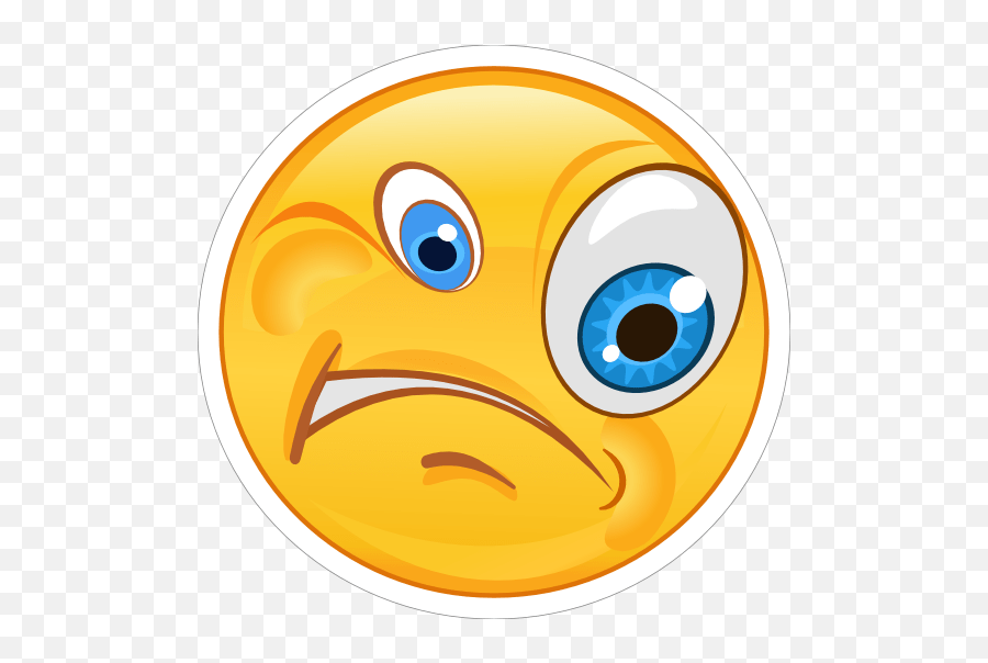 Confused Crazy Emoji Dubai Khalifa - Love Emoticon,Japanese Emoji