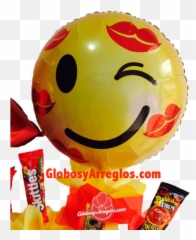 Regalo Globos Emoticon Besos - Happy Emoji,Emoticon Changuito