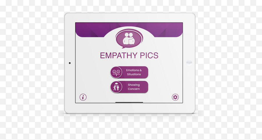 Empathy App For Autism Speech Therapy Apps - Language Emoji,Autistic Emotions