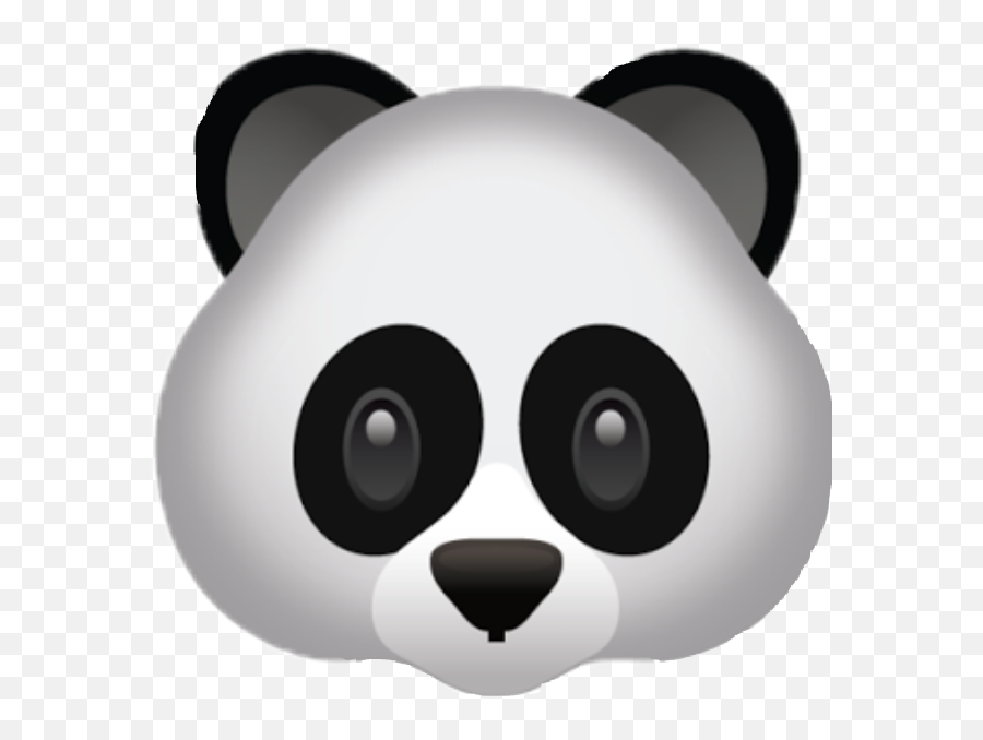 Emoji Panda Sticker - Panda Emoji Transparent Background,Panda Emoji Clipart