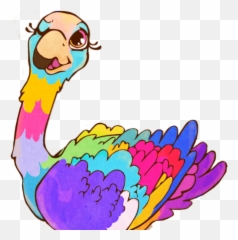 Fiona Flamingo - Fiona The Flamingo Emoji,Free Cartoon Animals Expressing Emotions