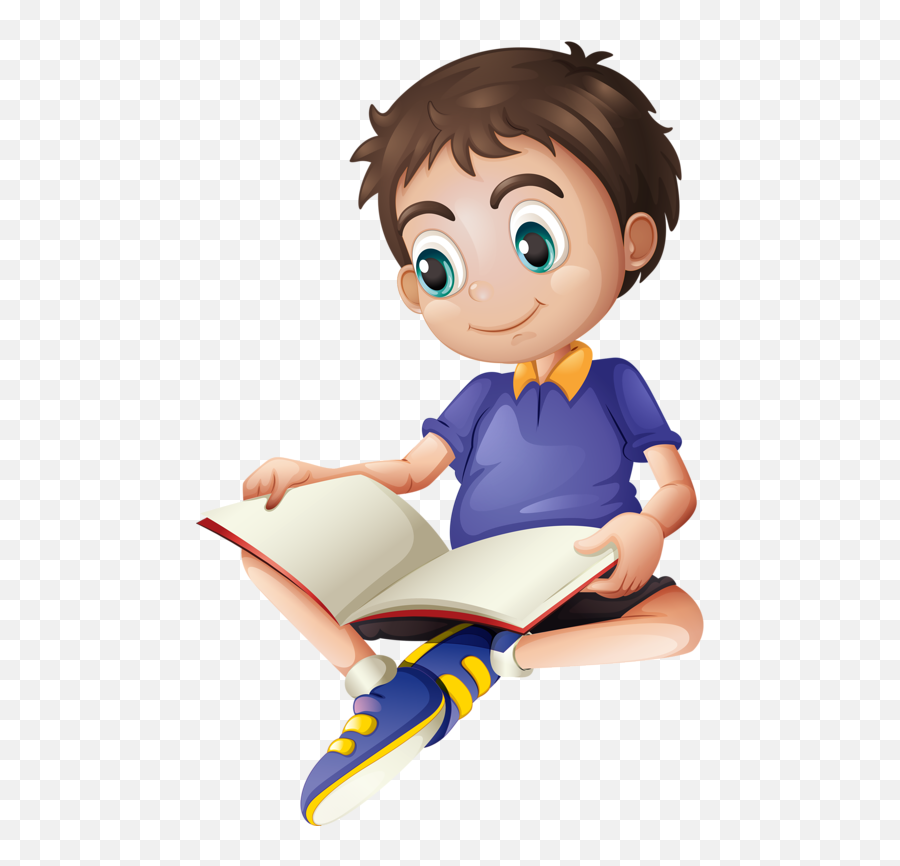 690 Verbal Description Ideas - Reading Cartoon White Background Emoji,Pop Art Boy Emotion