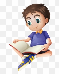 690 Verbal Description Ideas - Reading Cartoon White Background Emoji,Pop Art Boy Emotion