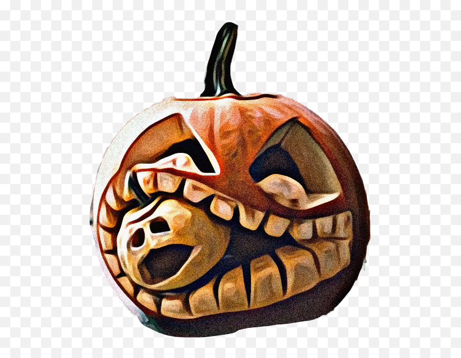 Jack - Ou0027lantern Sticker Challenge On Picsart Scary Emoji,Jack 0 Lantern Emoji