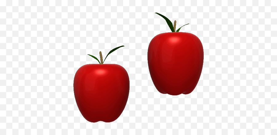 Apples Gifs 100 Animated Images Of These Wonderful Fruits - Apple Gif Emoji,Cheeky Emoticon Gif